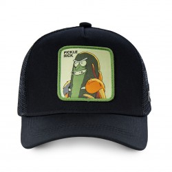 Casquette Capslab Ricky et Morty Pickle Rick Noir