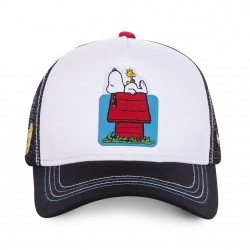 Casquette Capslab Peanuts House Blanc vue de face