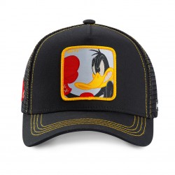 Casquette Capslab Looney Tunes Daffy Noir et Jaune