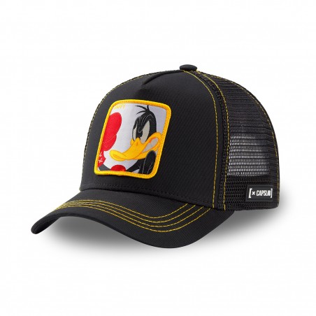 Casquette Capslab Looney Tunes Daffy Noir et Jaune