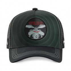 Casquette Capslab Looney Tunes Coyote Gris vue de face