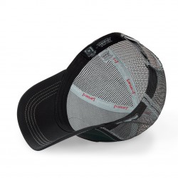 Casquette Capslab Looney Tunes Coyote Gris dessous de la casquette