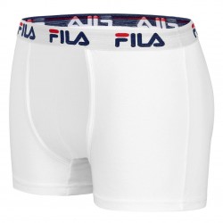 Boxers homme coton Fila blanc