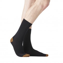 Lot de 3 chaussettes de ville homme en coton peigné doux