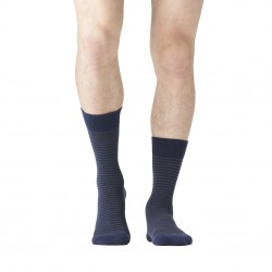 Lot de 3 chaussettes de ville homme en coton peigné doux