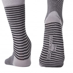 Lot de 3 chaussettes de ville homme en coton peigné doux