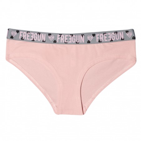 Boxer coton femme ceinture fine Coeur