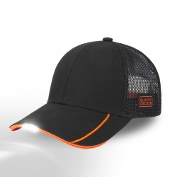 Casquette avec filet Work Homme avec LED