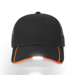 Casquette avec filet Work Homme avec LED