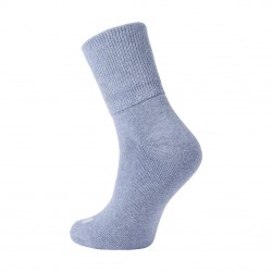 Paire de Chaussettes tige longue semelle demi-bouclette