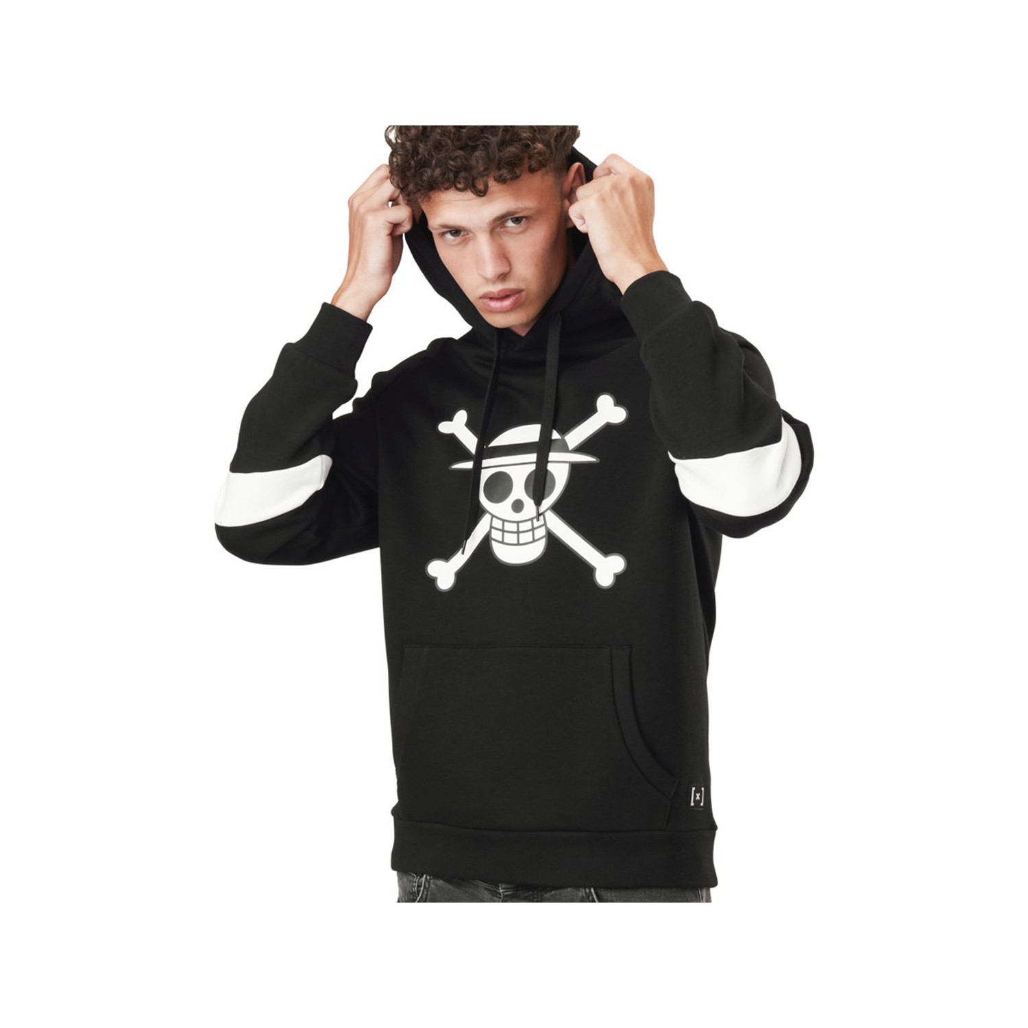 Sweat à capuchehomme One Piece Skull