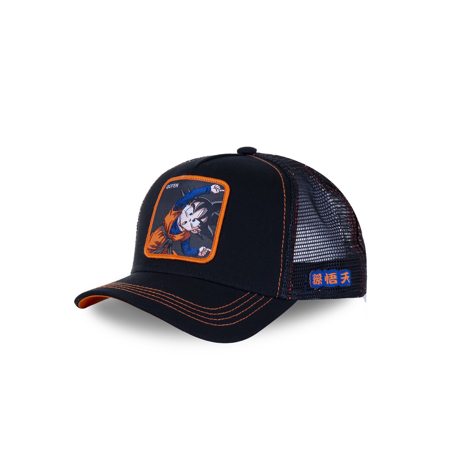 Casquette trucker Dragon Ball Z Goten Noir 