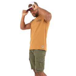 T-shirt col rond regular fit homme en coton Handy