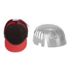 Casquette Homme avec coque de protection certifiée EN 812