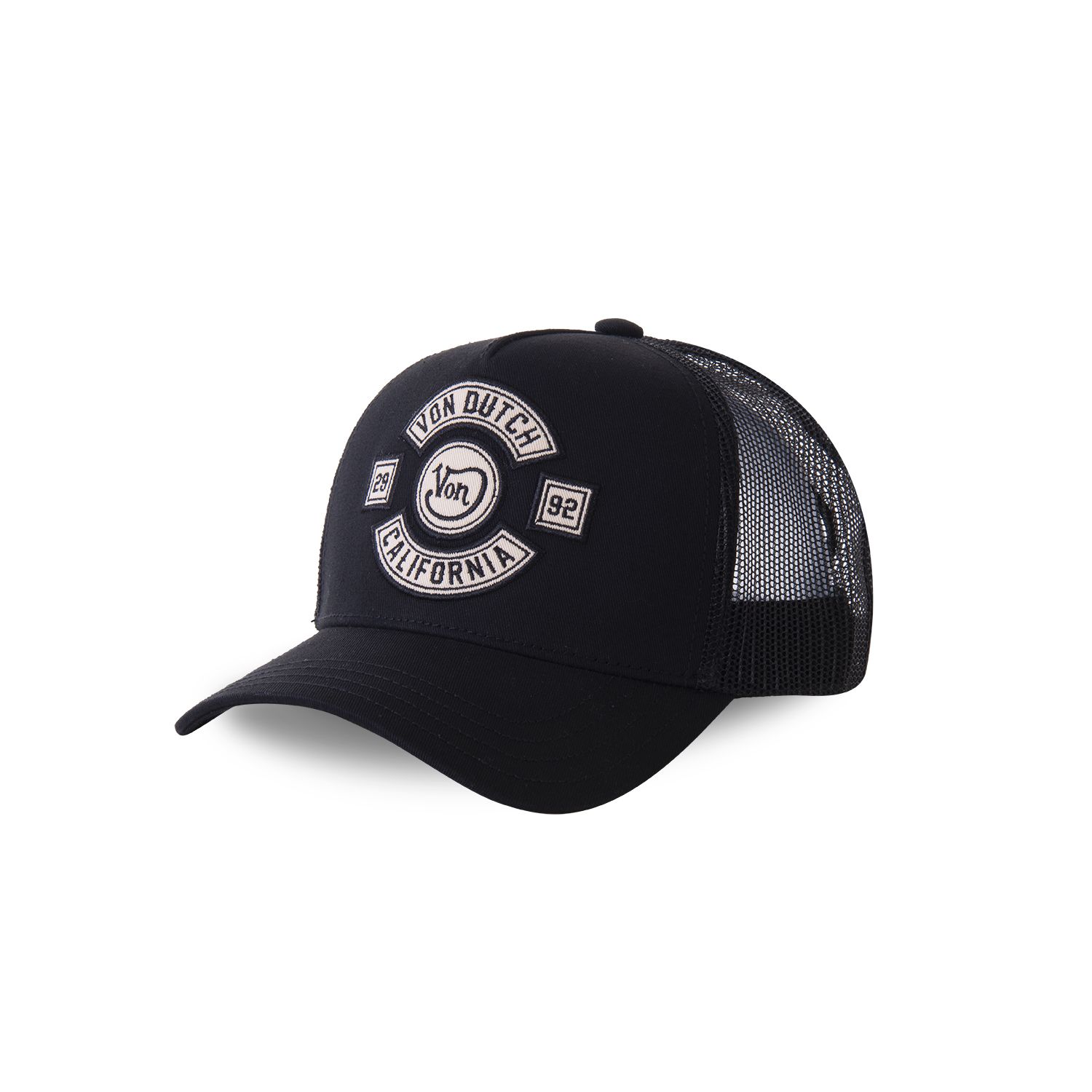 Casquette Trucker filet Bike Black Noir