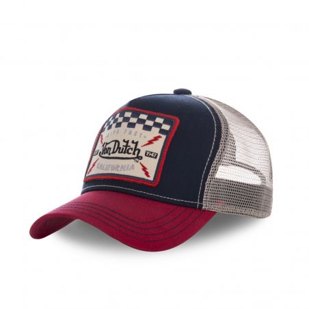 Casquette Trucker homme filet Square Bleu Marine