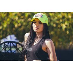 Casquette Trucker filet Fresh Jaune