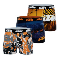 Lot de 3 boxers garçon Ktm...