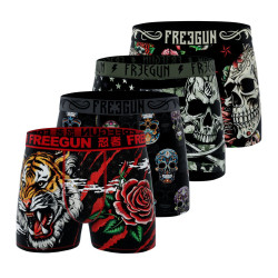 Lot de 4 boxers enfant Rock...