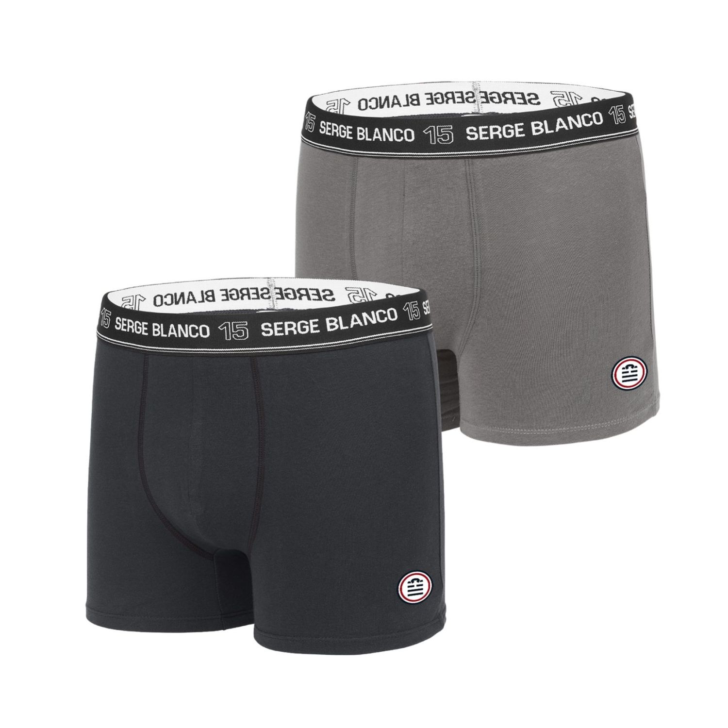 Lot de 2 Boxers homme avec surpiqûres Class