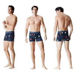 Lot de 3 boxers homme Flowers