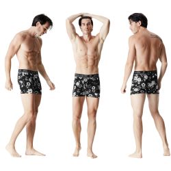 Lot de 3 boxers homme Flowers