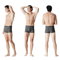 Lot de 4 boxers homme Bruce