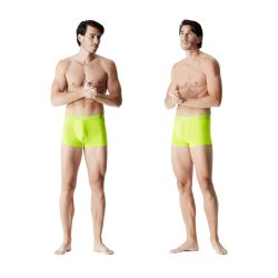 Lot de 4 boxers en coton homme Colors