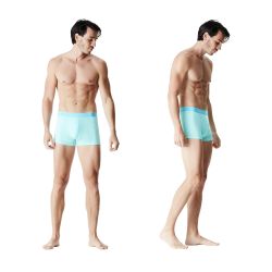 Lot de 4 boxers en coton homme Colors