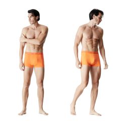 Lot de 4 boxers en coton homme Colors