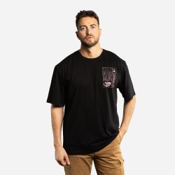 T-shirt homme relax fit avec print Dragon Ball Super Goku Black