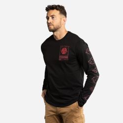 T-shirt homme manches longues avec print Naruto Shippuden Itachi