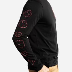 T-shirt homme manches longues avec print Naruto Shippuden Itachi