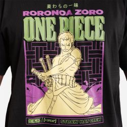 T-shirt homme confort fit avec print One Piece Zoro